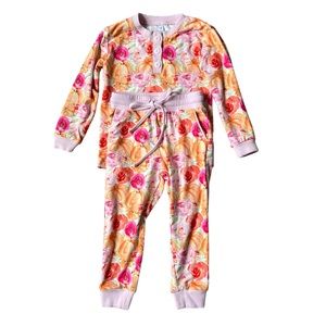 Jane + Jo Floral Lounge Set Size 2